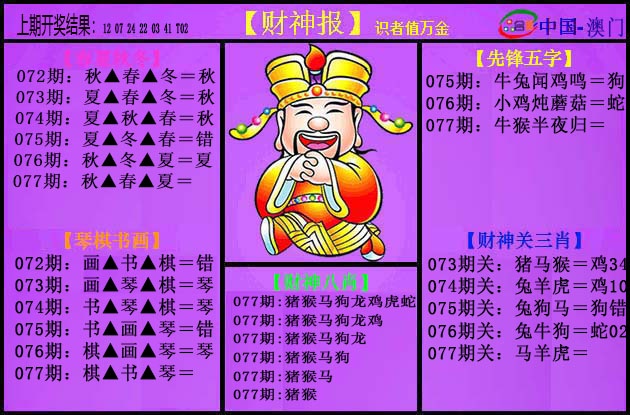 077期紫财神[图]